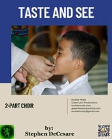 Taste and See Two-Part Mixed choral sheet music cover